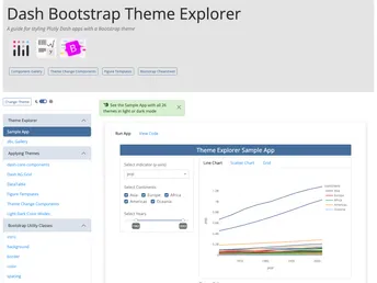 Dash Bootstrap Templates screenshot