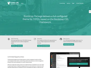 Bootstrap_package screenshot