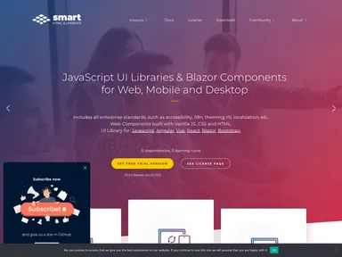 Smart Webcomponents screenshot