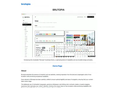 Brutopia screenshot