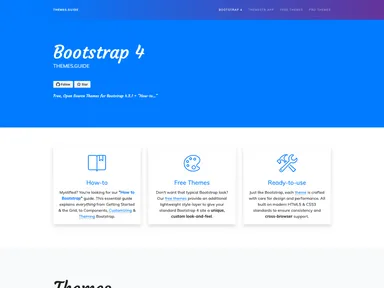 Bootstrap Themes screenshot