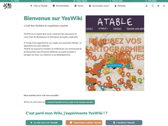 Yeswiki screenshot